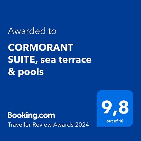 Cormorant Suite, Sea Terrace & Pools Apartment *